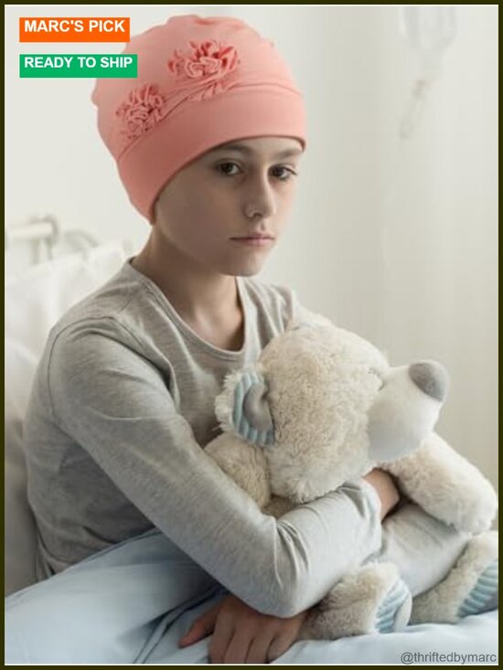 6 Pack Stretchy Soft Cotton Beanie Turbans for Chemo Patients Women Headwear